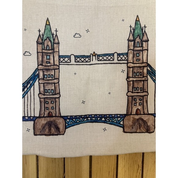 Tower Bridge London Cushion Cover 18 x 18 in 0 - Picture 2 of 3